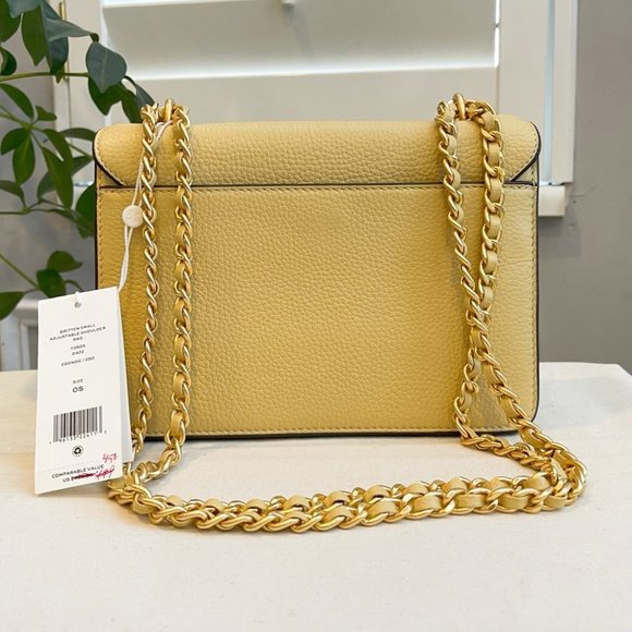 🎄🎁NeW! Tory Burch Britten Small Adjustable Shoulder Bag - Picture 5 of 14